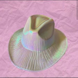 NWOT Iridescent Cowboy Hat